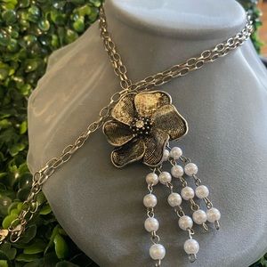 Boho Flower Necklace